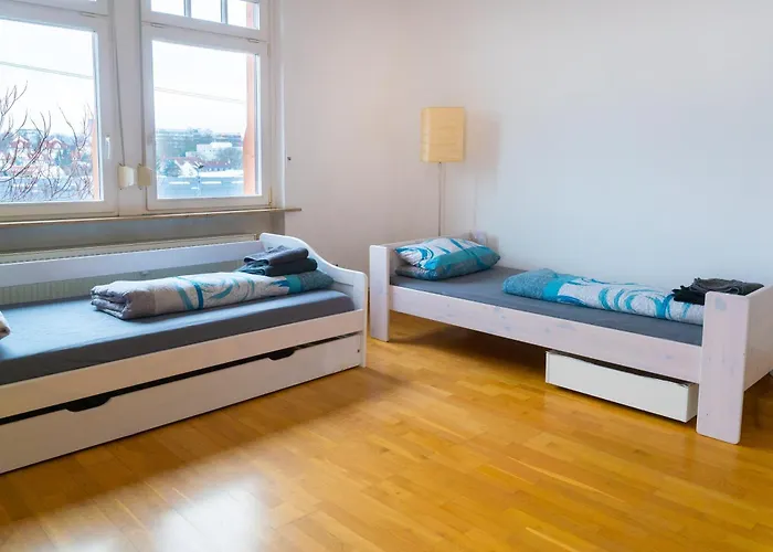 Appartement Zentrale Lage Naehe Hauptbahnhof 3 Wohnung, Kueche, Balkon, Duschbad